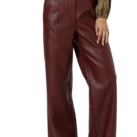 FRNCH faux leather pants - Picture 2 of 3